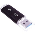 SILICON POWER USB Flash Drive Blaze B02 , 16GB, USB 3.1, Black