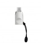Αντάπτορας OTG Hoco UA10 Micro USB σε USB 3.0 Θηλυκό. Ασημί