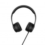 Ακουστικά Stereo Hoco W21 Graceful Charm με Μικρόφωνο Μαύρα