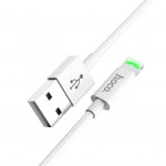 Καλώδιο Σύνδεσης Hoco X43 Satellite USB σε Lightning Fast Charging Λεύκο 1μ