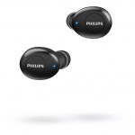 True Wireless Bluetooth Philips TAT2205BK/00 V.5.1 IPX4 Μαύρα με Πλήκτρα Αφής και 12 Ώρες Αναπαραγωγής